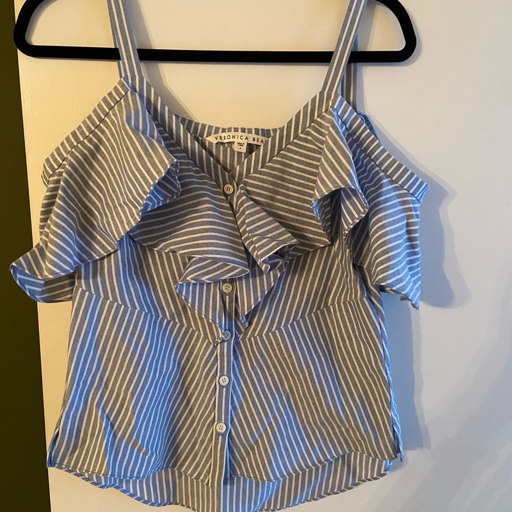 Veronica Beard off the shoulder top